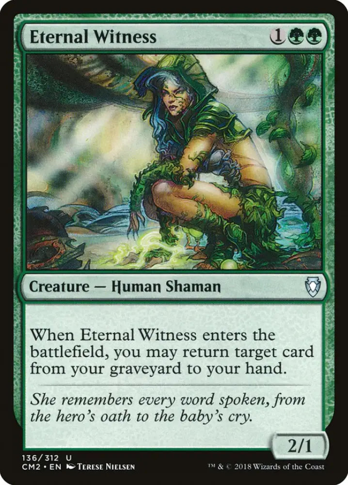 Eternal Witness [Commander Anthology Volume II] - MTG Single
