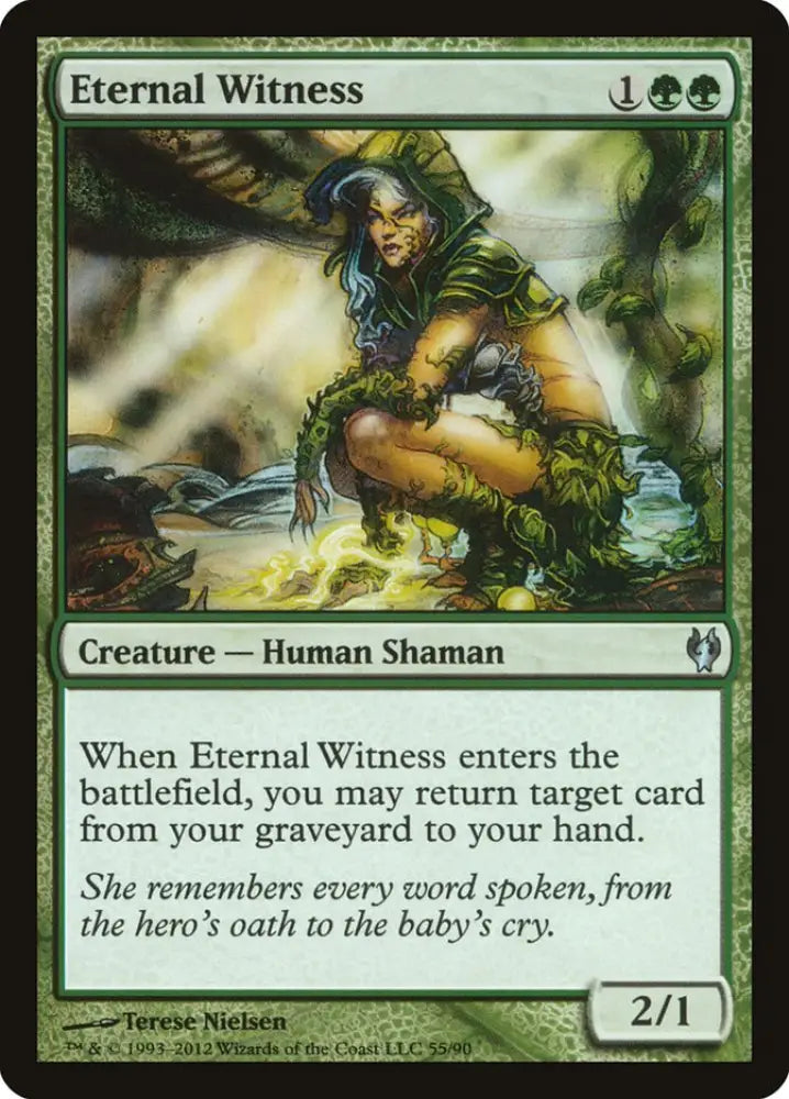 Eternal Witness [Duel Decks: Izzet vs. Golgari] - MTG Single
