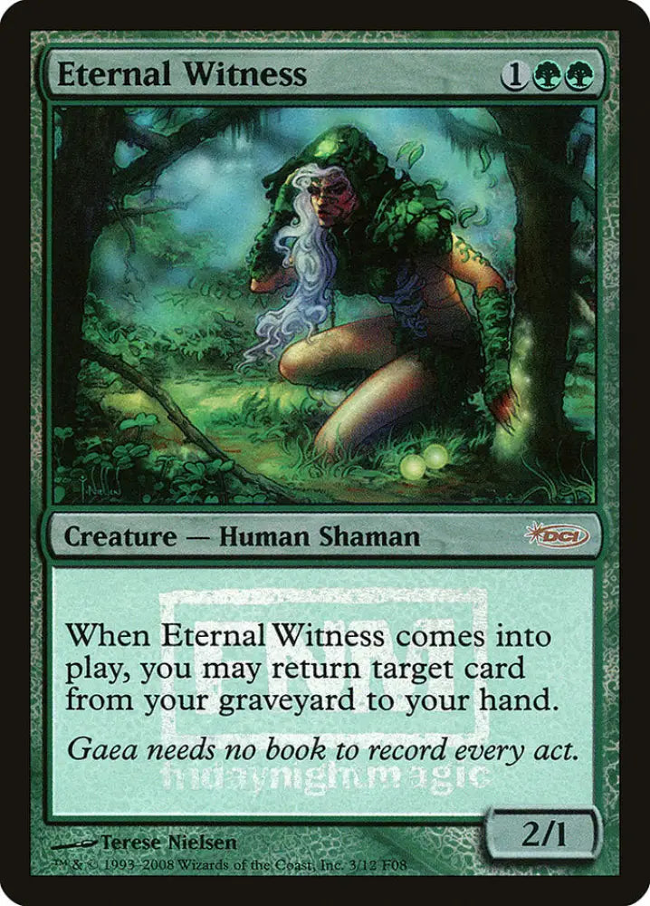 Eternal Witness [Friday Night Magic 2008] - MTG Single