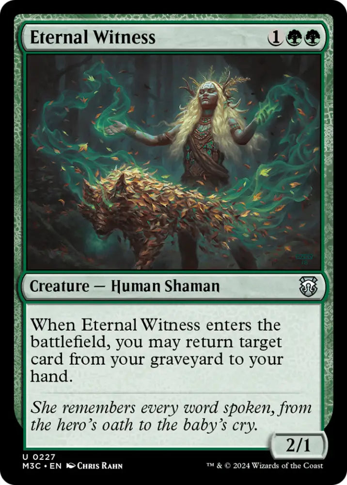 Eternal Witness [Modern Horizons 3 Commander] - MTG Single