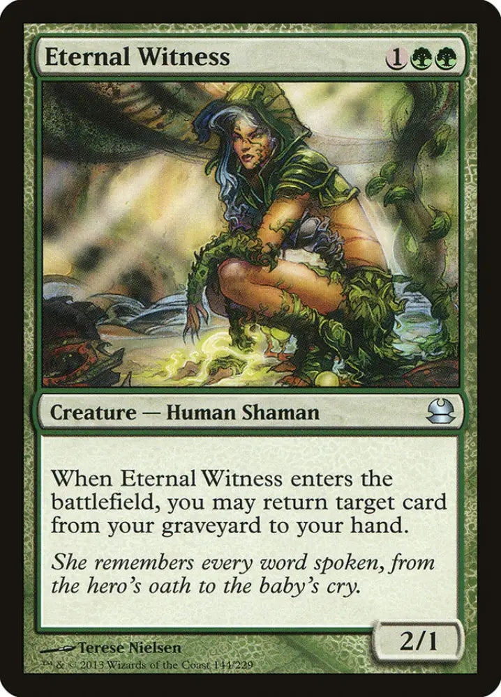 Eternal Witness [Modern Masters] - MTG Single