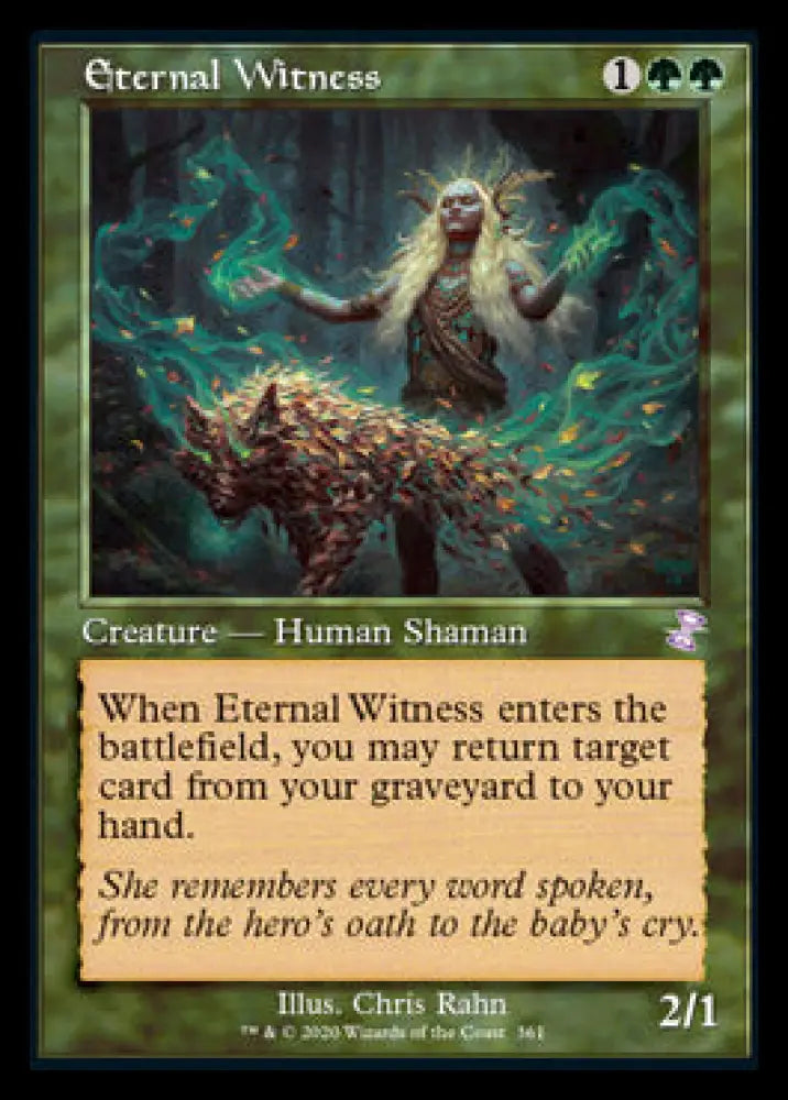 Eternal Witness (Timeshifted) [Time Spiral Remastered] - MTG Single