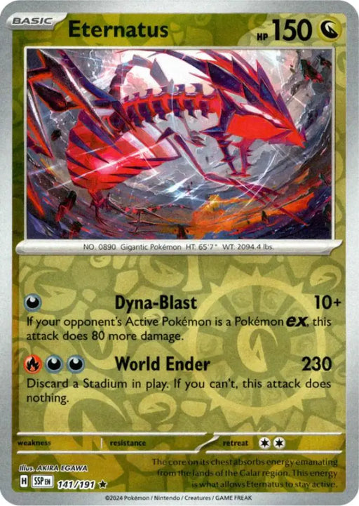 Eternatus (141/191) [Scarlet & Violet: Surging Sparks] - Pokemon Single