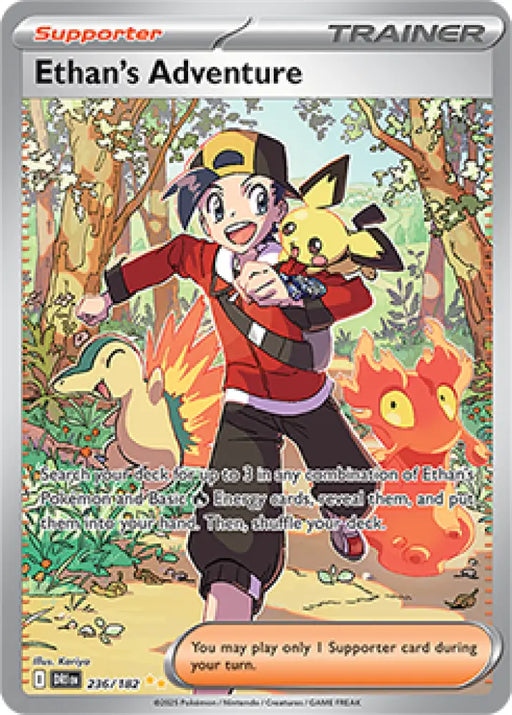 Ethan’s Adventure - 236/182 [SV10: Destined Rivals] - Pokemon Single