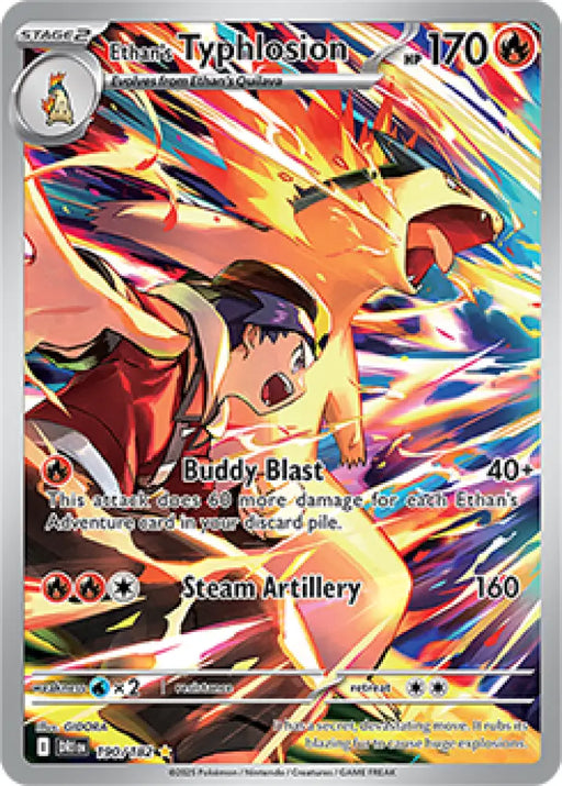 Ethan’s Typhlosion (190/182) [SV10: Destined Rivals] - Pokemon Single