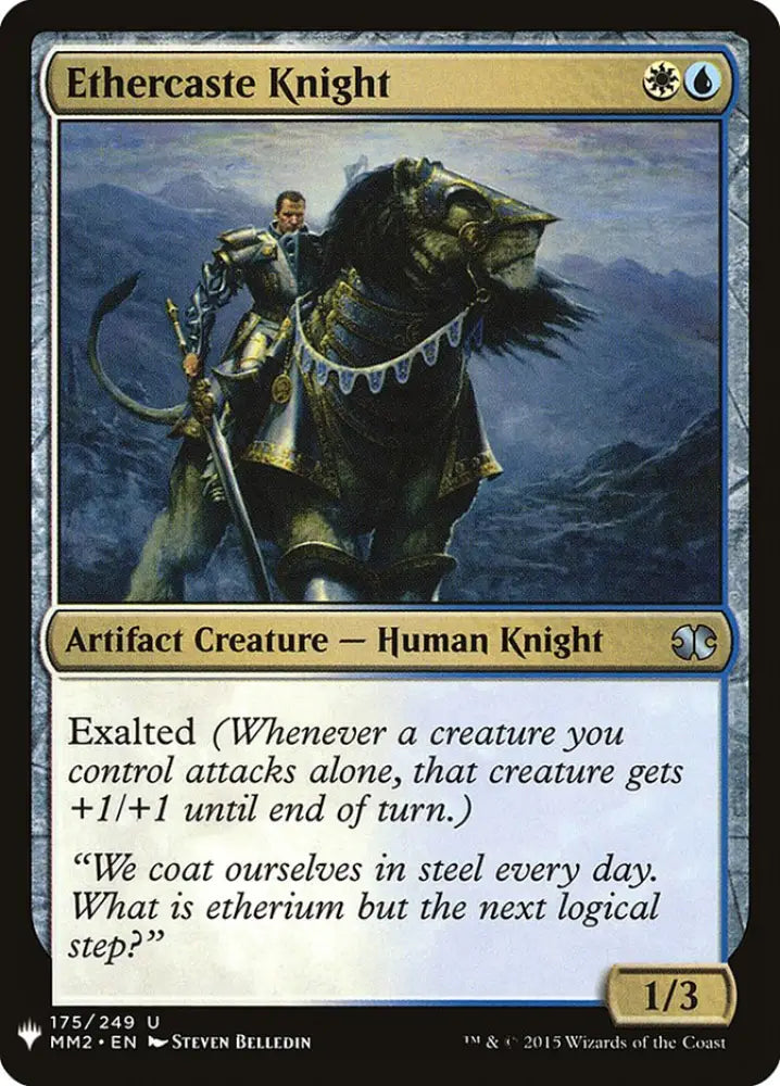 Ethercaste Knight [Mystery Booster] - MTG Single