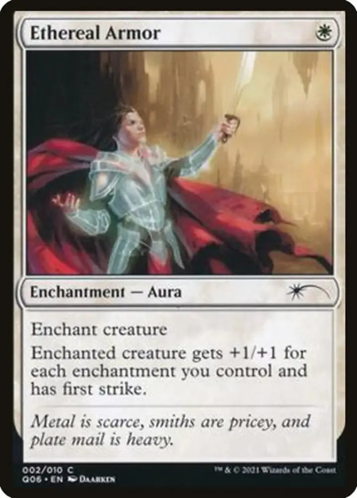 Ethereal Armor [Pioneer Challenger Decks 2021] - MTG Single
