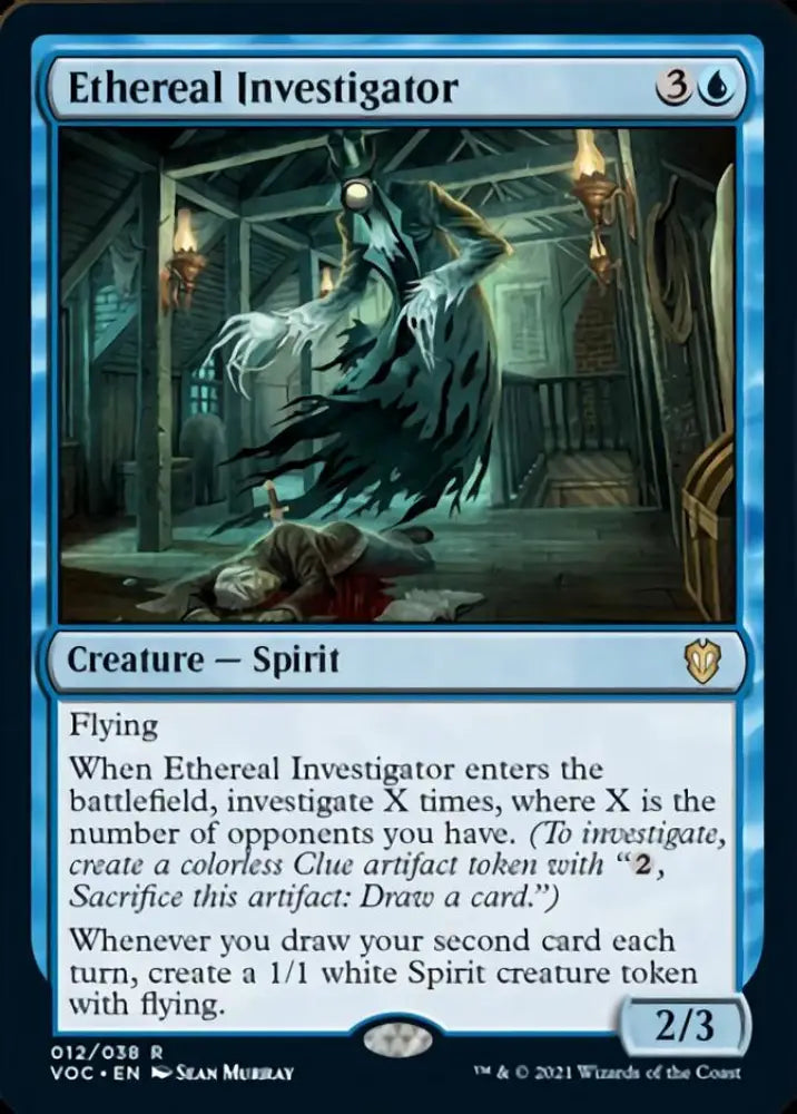 Ethereal Investigator [Innistrad: Crimson Vow Commander] - MTG Single