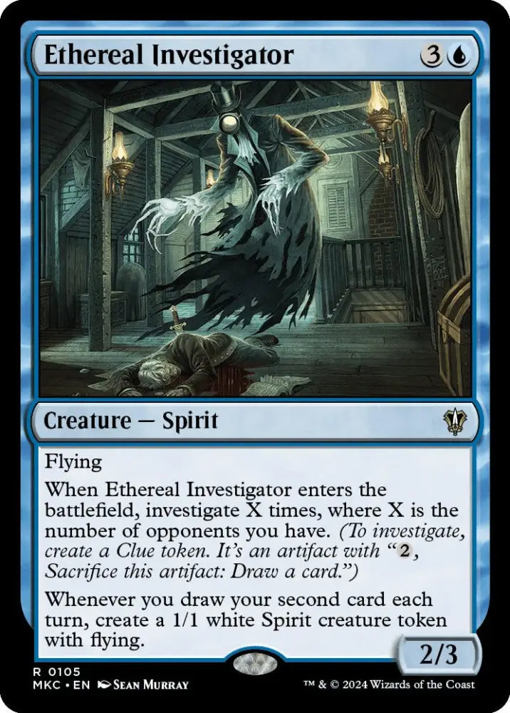 Ethereal Investigator [Murders at Karlov Manor Commander] - MTG Single