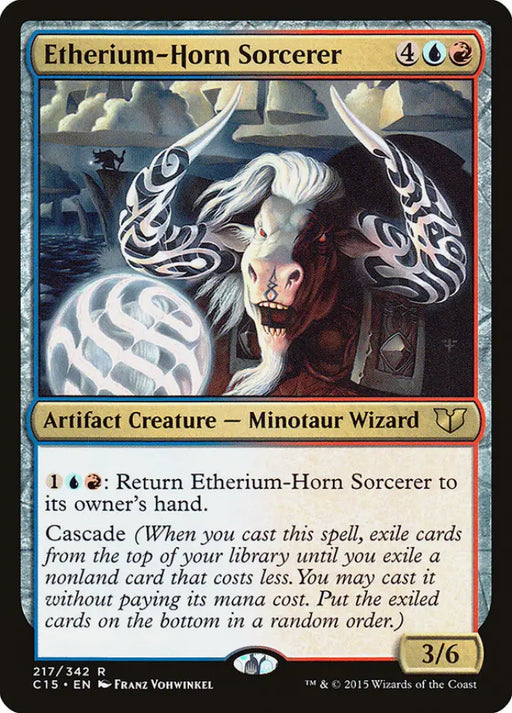 Etherium-Horn Sorcerer [Commander 2015] - MTG Single