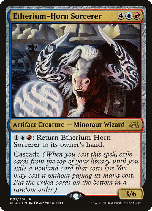 Etherium-Horn Sorcerer [Planechase Anthology] - MTG Single
