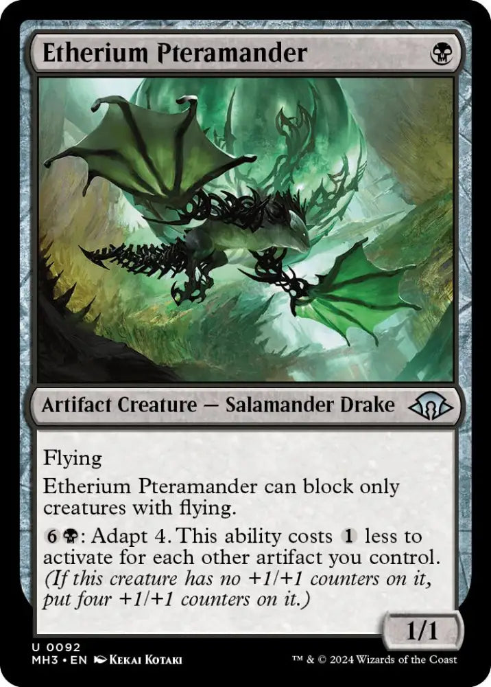 Etherium Pteramander [Modern Horizons 3] - MTG Single