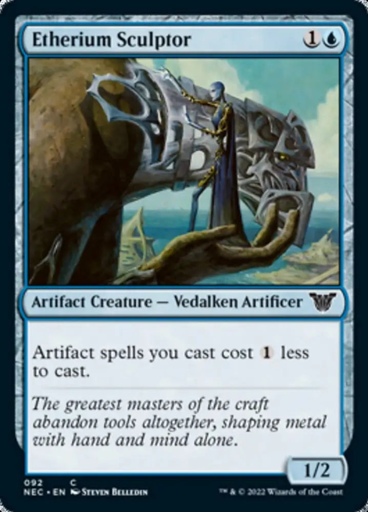 Etherium Sculptor [Kamigawa: Neon Dynasty Commander] - MTG Single
