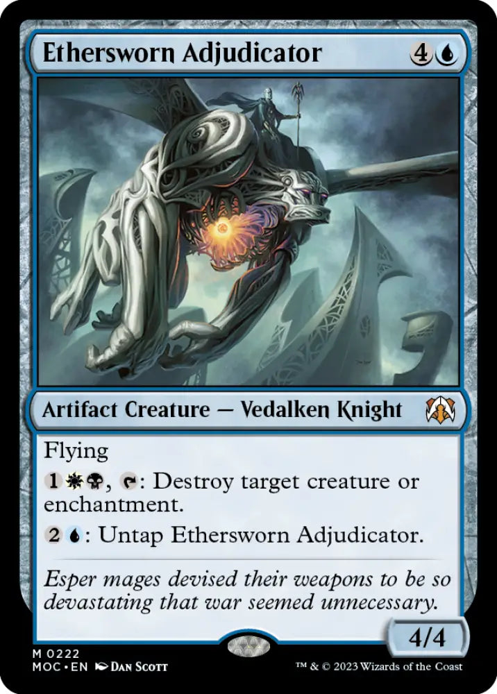 Ethersworn Adjudicator [March of the Machine Commander] - MTG Single