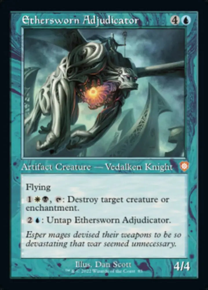 Ethersworn Adjudicator (Retro) [The Brothers’ War Commander] - MTG Single
