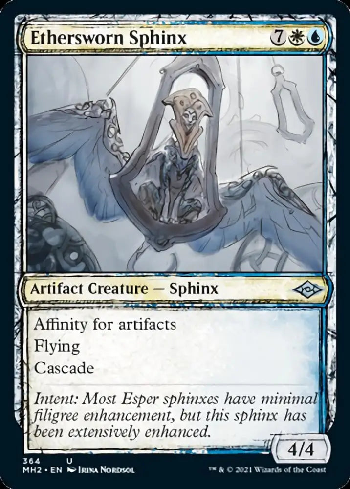 Ethersworn Sphinx (Sketch) [Modern Horizons 2] - MTG Single