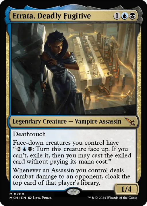 Etrata Deadly Fugitive [Murders at Karlov Manor] - MTG Single