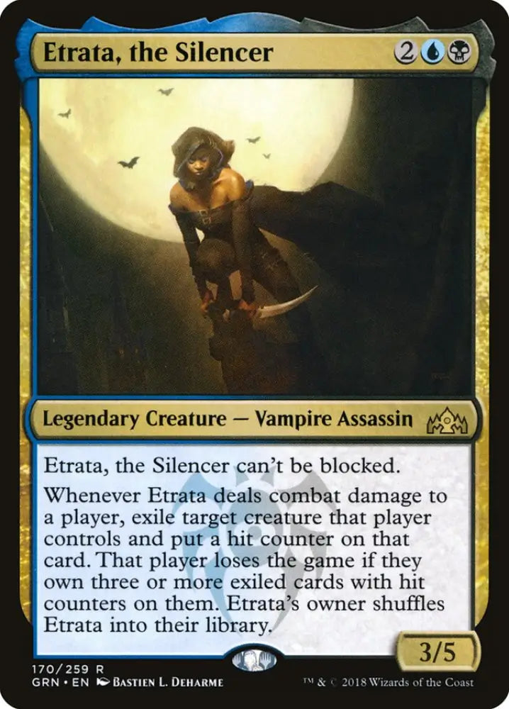 Etrata the Silencer [Guilds of Ravnica] - MTG Single