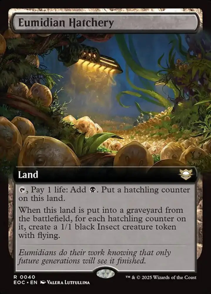 Eumidian Hatchery (40) [Edge of Eternities Commander]