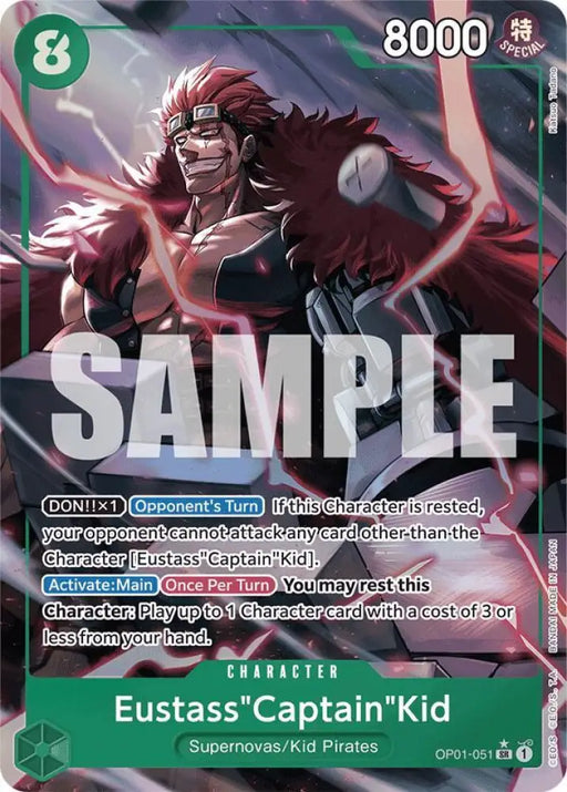 Eustass"Captain"Kid (OP01-051) (Alternate Art) [Premium Booster -The Best-]