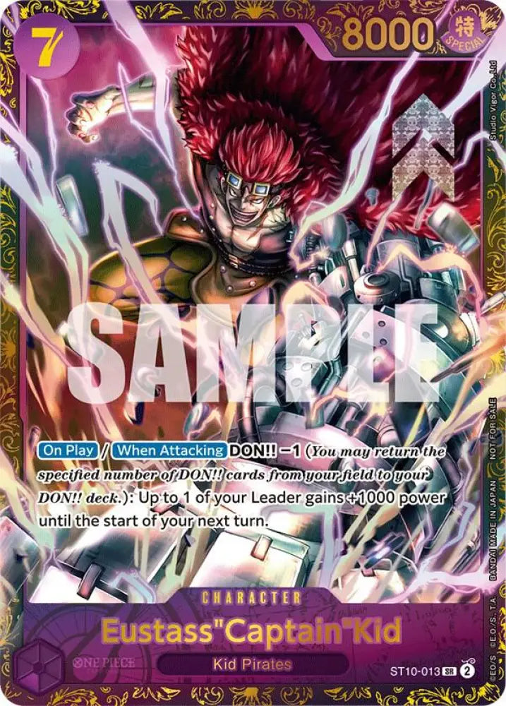 Eustass"Captain"Kid - ST10-013 [One Piece Promotion Cards]