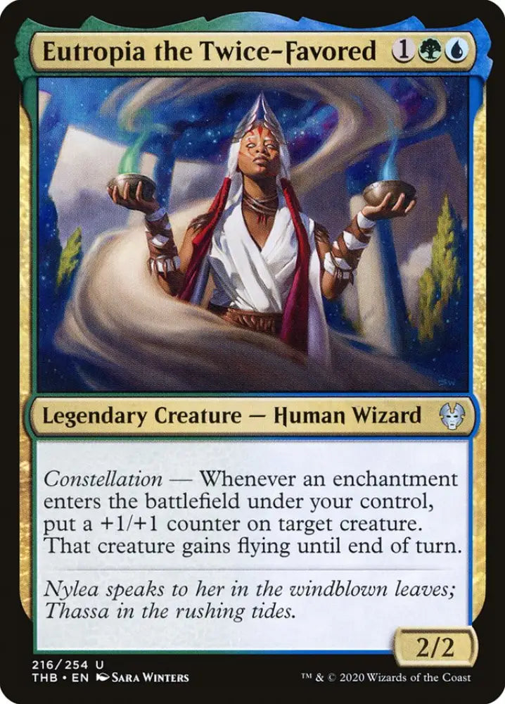 Eutropia the Twice-Favored [Theros Beyond Death] - MTG Single