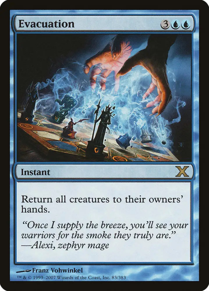 Evacuation [Tenth Edition] - MTG Single