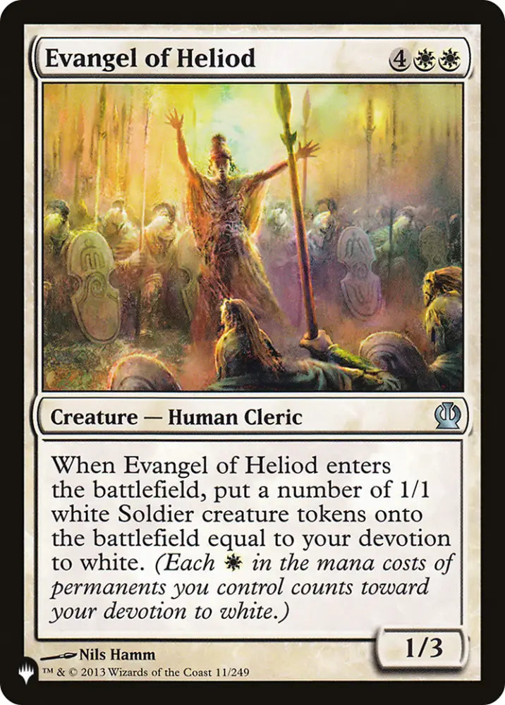 Evangel of Heliod [The List] - MTG Single