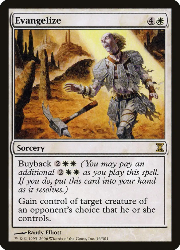 Evangelize [Time Spiral] - MTG Single
