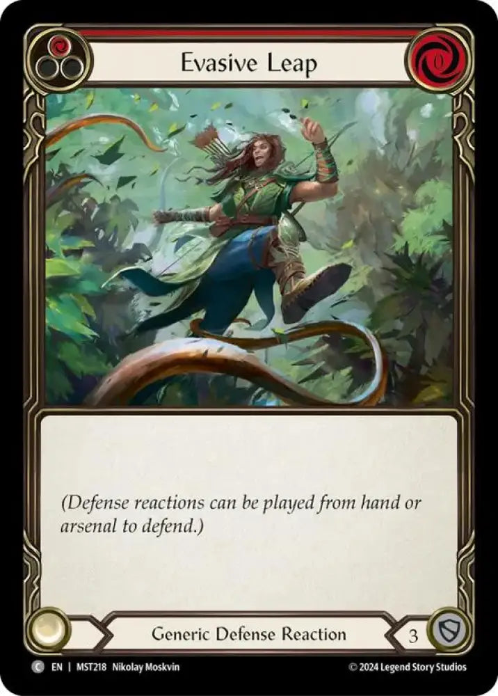 Evasive Leap (Red) [Part the Mistveil] - Flesh And Blood Single