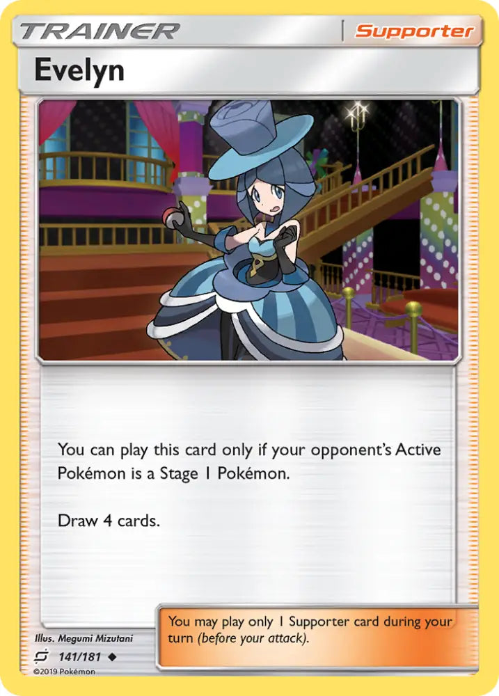 Evelyn (141/181) [Sun & Moon: Team Up] - Pokemon Single