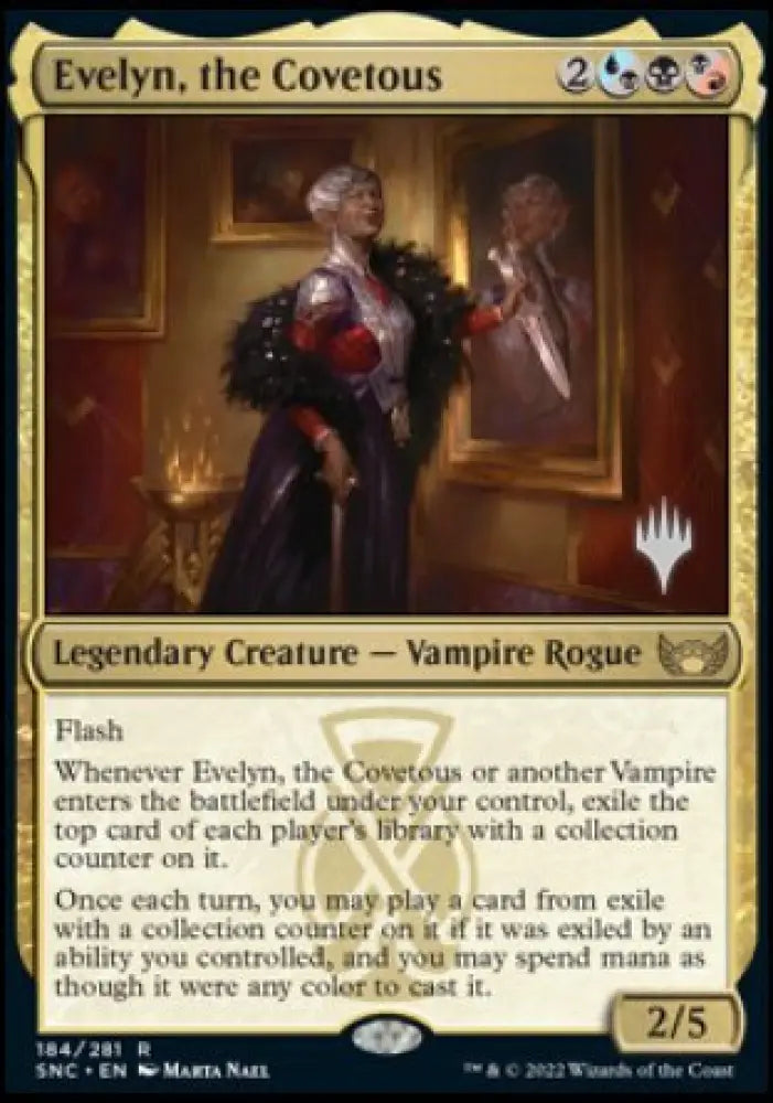 Evelyn the Covetous (Promo Pack) [Streets of New Capenna Promos] - MTG Single