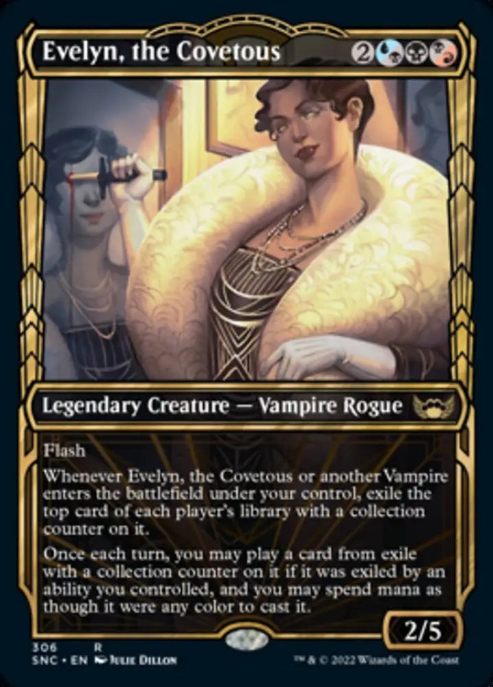 Evelyn the Covetous (Showcase Golden Age) [Streets of New Capenna] - MTG Single