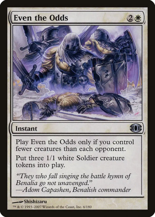 Even the Odds [Future Sight] - MTG Single