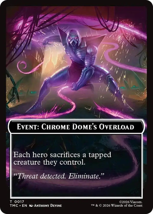 Event: Chrome Dome's Overload (17) [Teenage Mutant Ninja Turtles Commander]