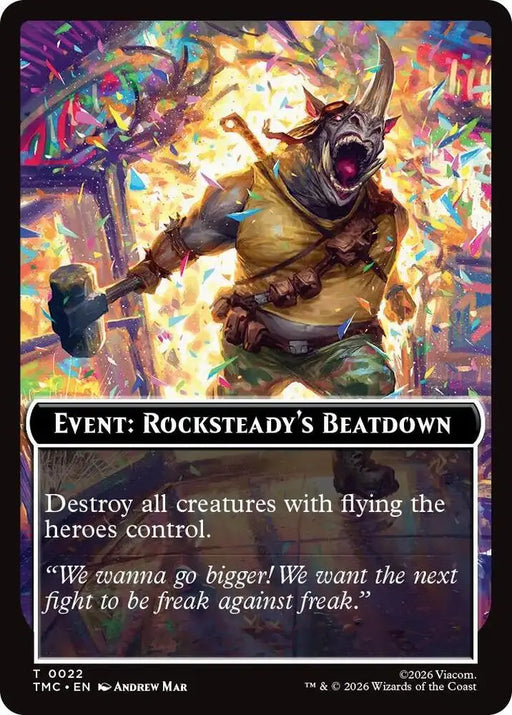 Event: Rocksteady's Beatdown (22) [Teenage Mutant Ninja Turtles Commander]