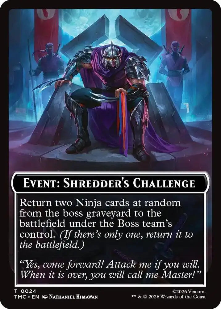 Event: Shredder's Challenge (24) [Teenage Mutant Ninja Turtles Commander]