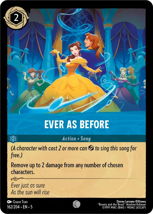 Ever as Before (162/204) [Shimmering Skies] - Lorcana Single