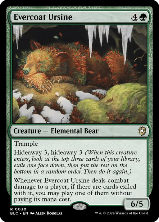 Evercoat Ursine [Bloomburrow Commander] - MTG Single