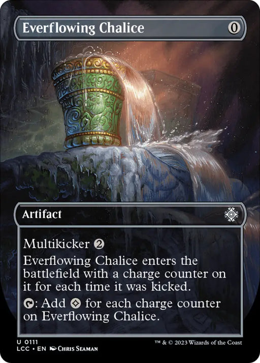 Everflowing Chalice (Borderless) [The Lost Caverns of Ixalan Commander] - MTG Single