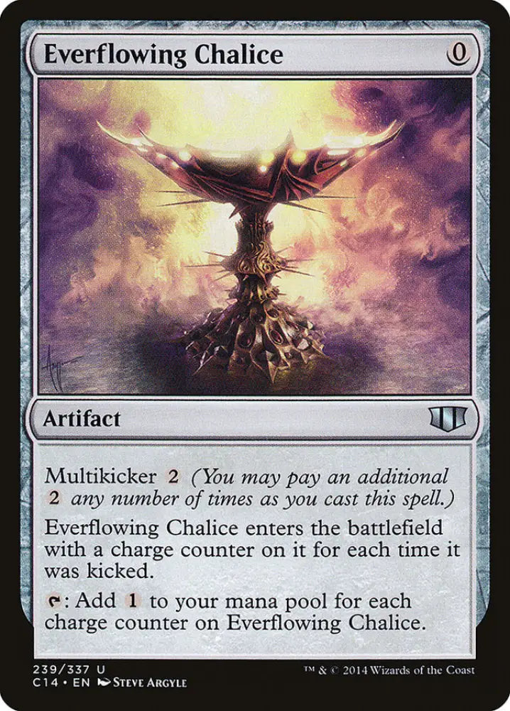 Everflowing Chalice [Commander 2014] - MTG Single