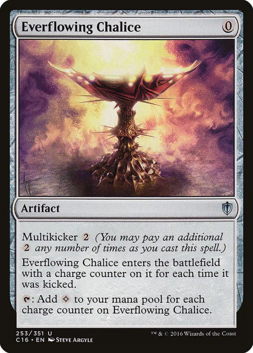 Everflowing Chalice [Commander 2016] - MTG Single