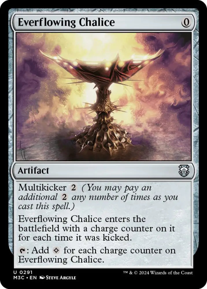 Everflowing Chalice [Modern Horizons 3 Commander] - MTG Single