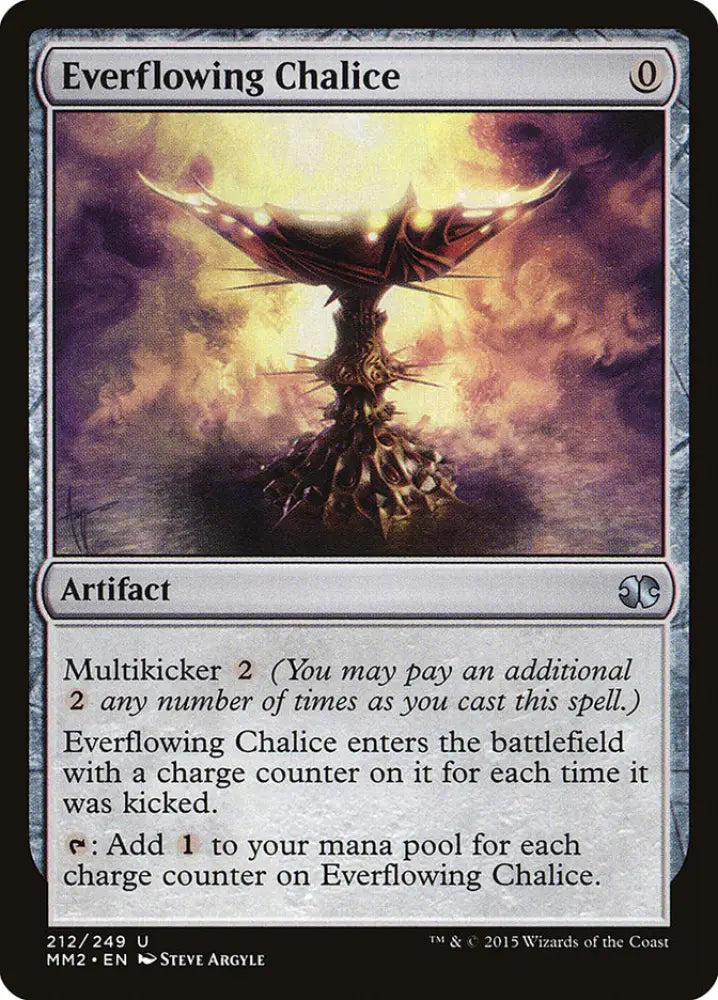 Everflowing Chalice [Modern Masters 2015] - MTG Single