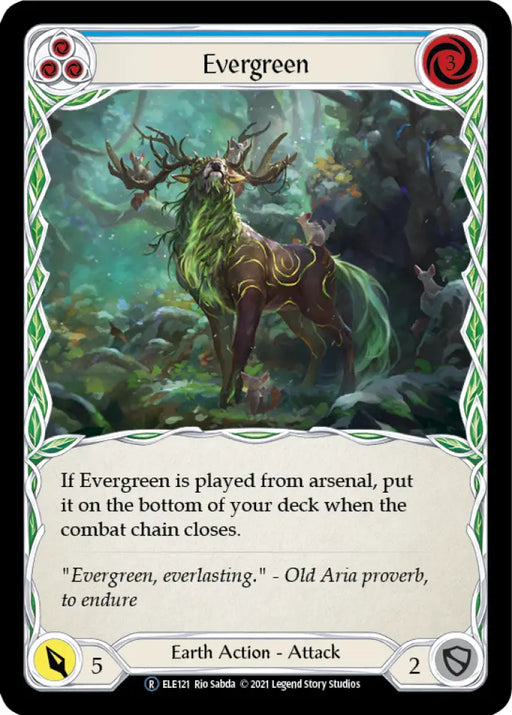Evergreen (Blue) [Tales of Aria Unlimited] Unlimited Normal - Flesh And Blood Single