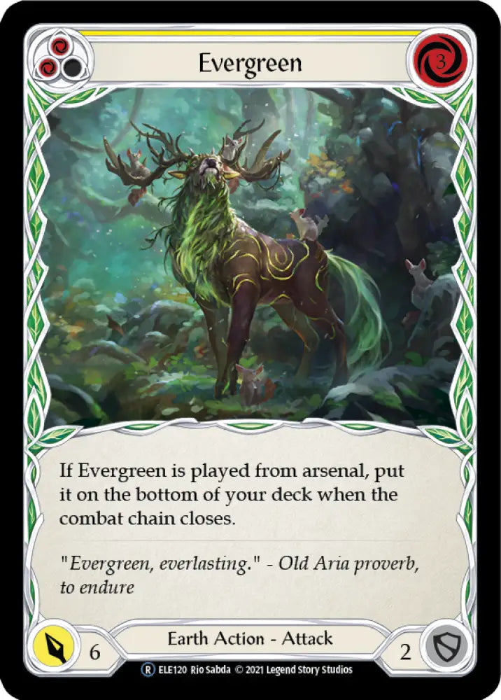 Evergreen (Yellow) [Tales of Aria Unlimited] Unlimited Normal - Flesh And Blood Single