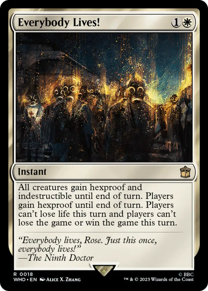 Everybody Lives! [Doctor Who] - MTG Single