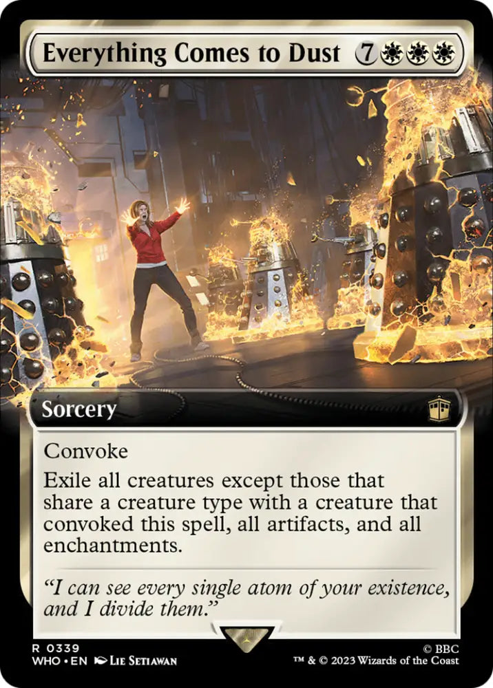 Everything Comes to Dust (Extended Art) [Doctor Who] - MTG Single