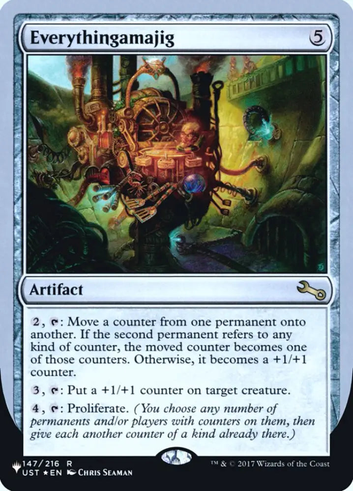 Everythingamajig (Counter) (Unfinity Foil Edition) [The List] - MTG Single