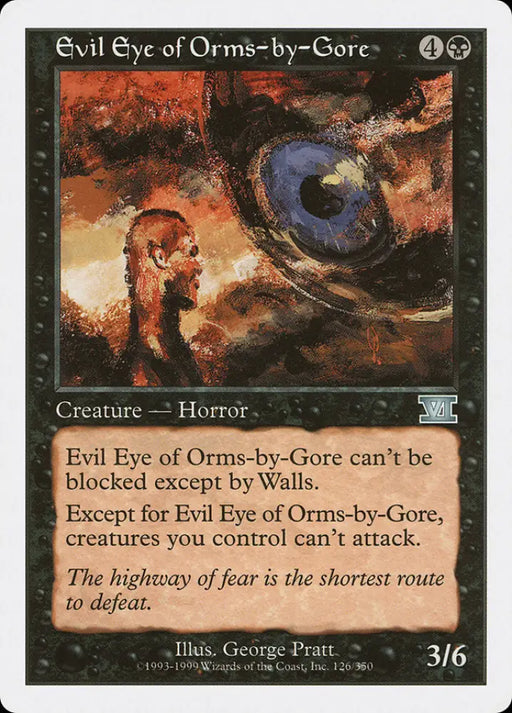 Evil Eye of Orms-by-Gore [Classic Sixth Edition] - MTG Single